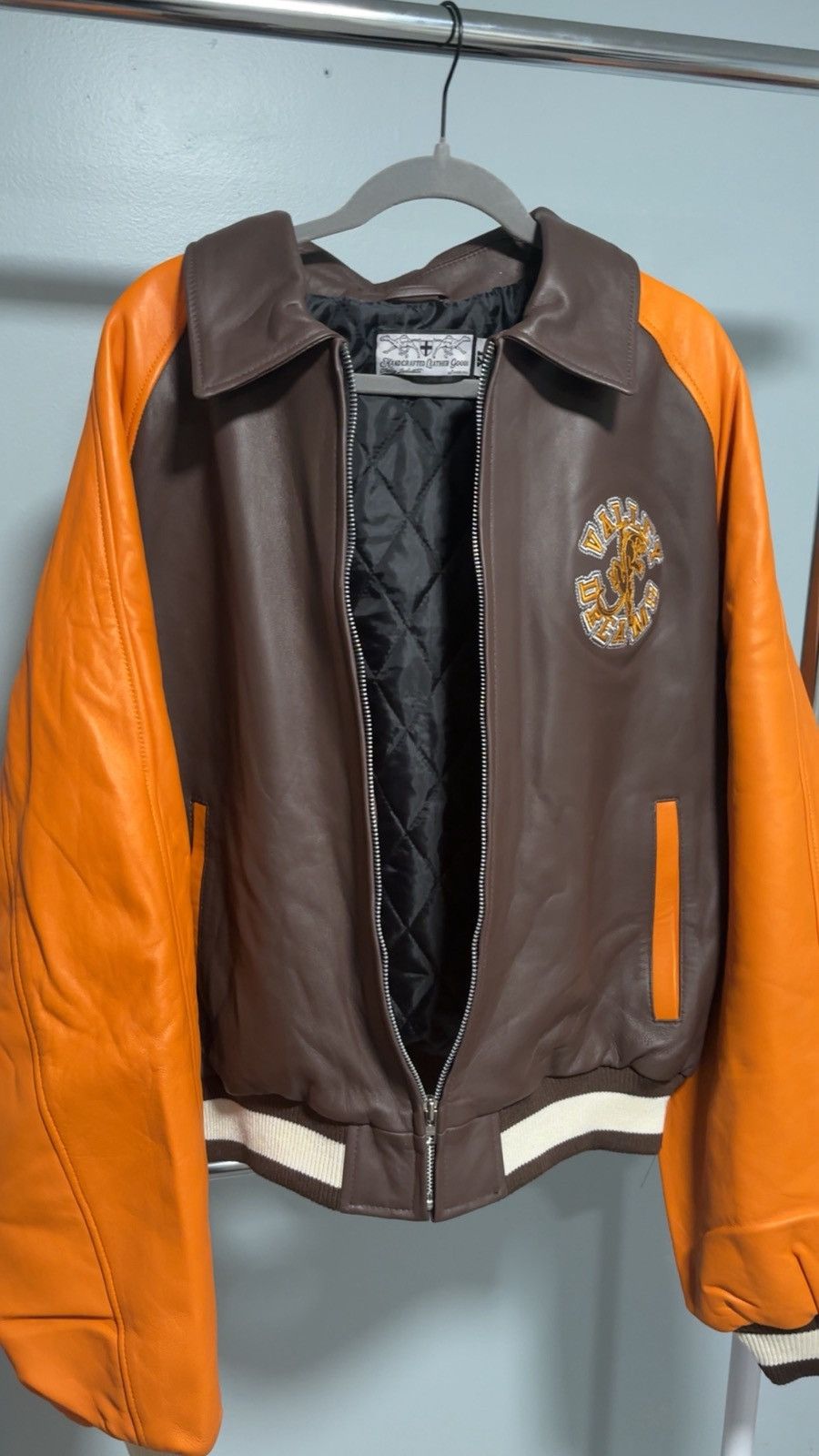 Vale Vale Forever Aubrey Bomber ‘Brown/Orange’ Size US XL / EU 56 / 4 - 4 Thumbnail
