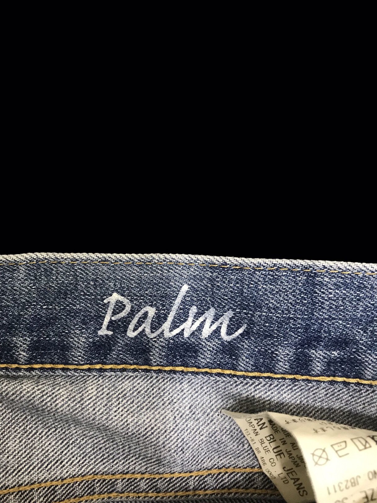 Japan Blue 💥ARCHIVAL💥JAPAN BLUE Craftman Palm Distressed Denim F130 Size US 34 / EU 50 - 12 Thumbnail