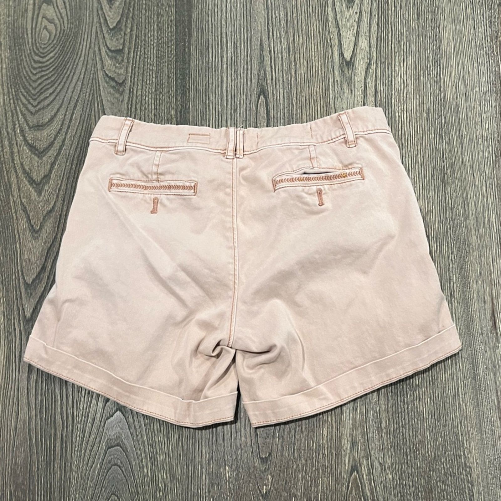 Anthropologie Pilcro & the Letterpress Womens Hypen Shorts Light Pink Size 28" / US 6 / IT 42 - 8 Thumbnail