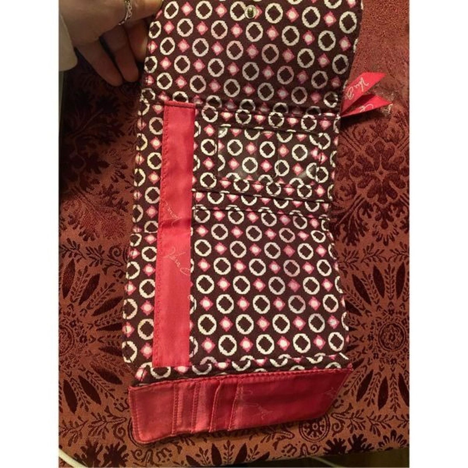 Vera Bradley Vera Bradley Pink Paisley Card-Holder Wallet Size ONE SIZE - 7 Thumbnail
