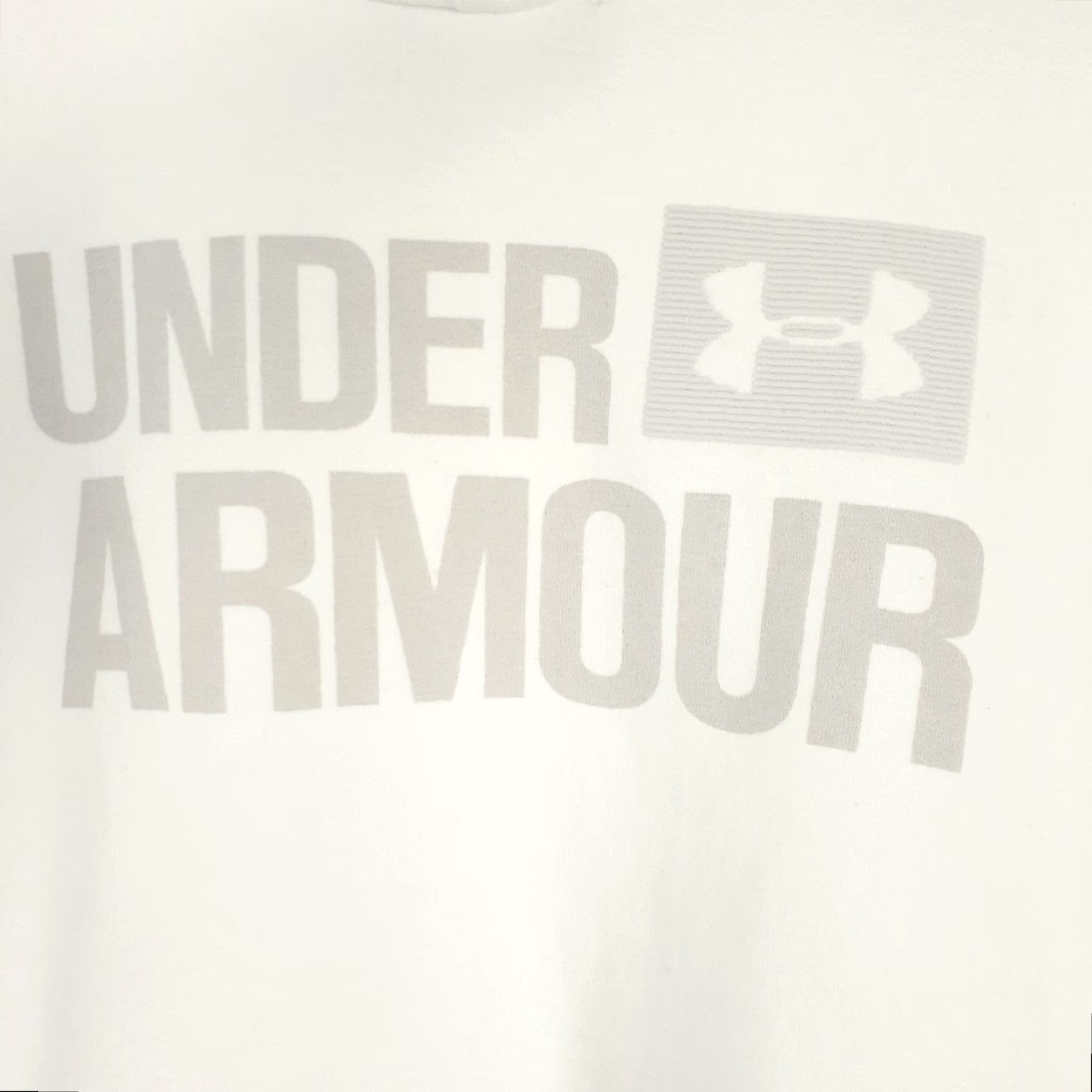 Under Armour Under Armour Hoodie Pullover Spellout Medium White Pockets Women M Size M / US 6-8 / IT 42-44 - 3 Thumbnail