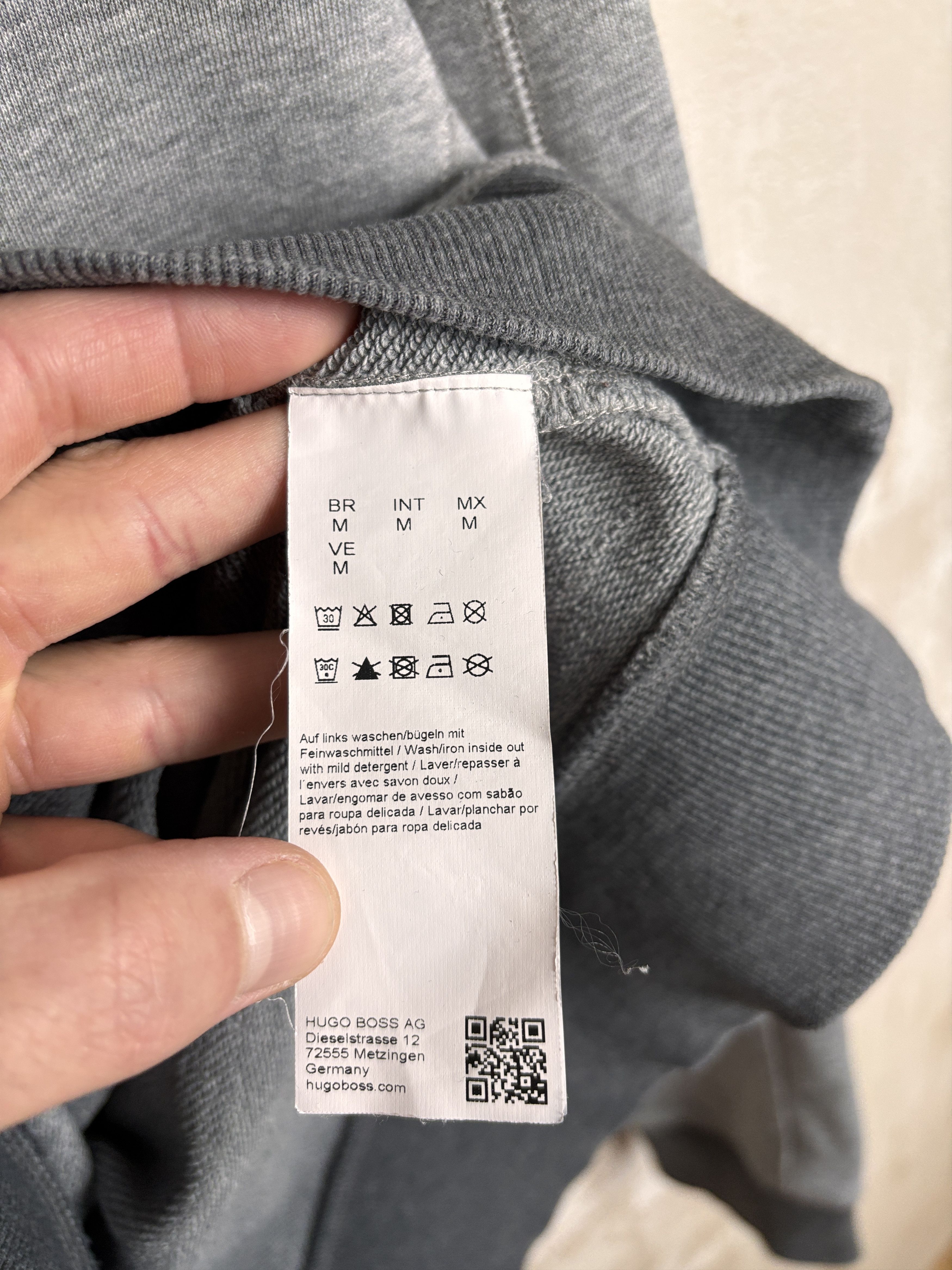 Hugo Boss Hugo Boss Orange Wheel Style Sweatshirt Scribble Print Size US M / EU 48-50 / 2 - 15 Thumbnail
