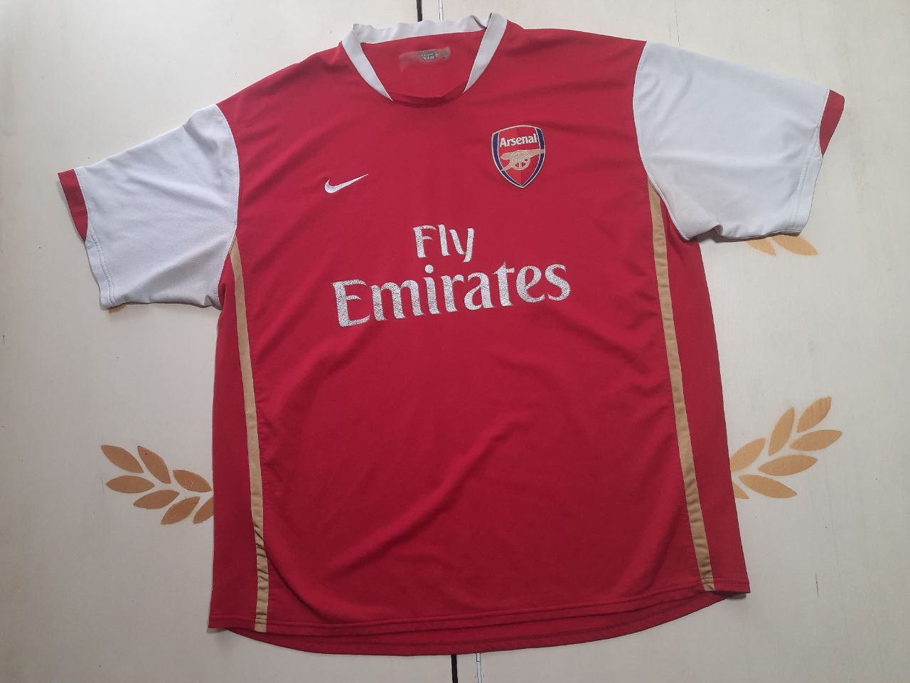 Nike Nike Arsenal London Home Jersey 2006-2007 Size US XXL / EU 58 / 5 - 1 Thumbnail