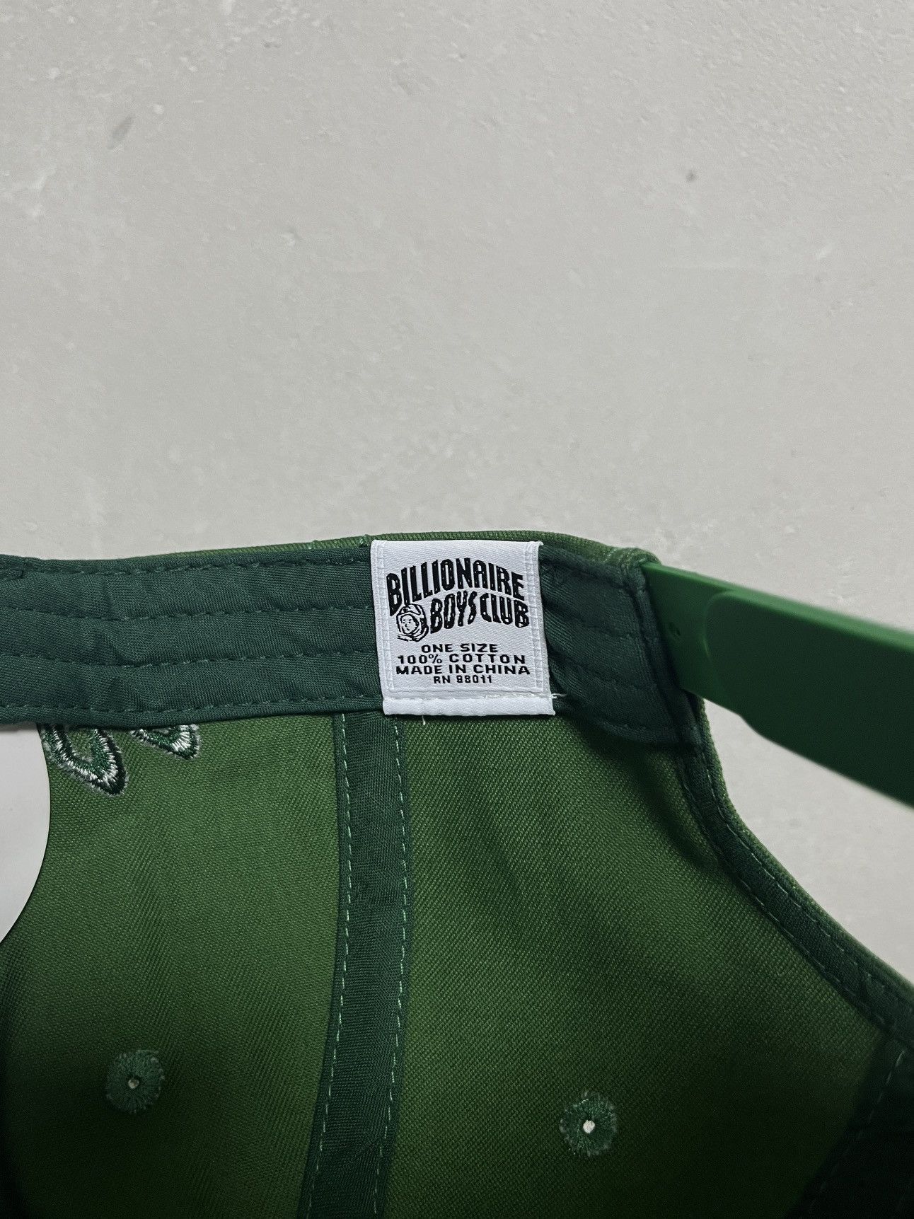 Billionaire Boys Club × Pharrell Billionaire Boys Club BBC Green Helmet Track Snapback Hats Size ONE SIZE - 8 Thumbnail