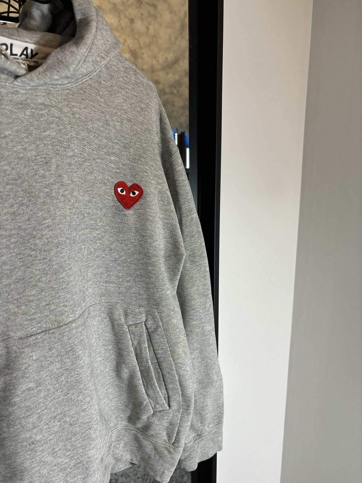 Comme des Garcons × Comme des Garcons PLAY × Vintage CDG Comme Des Garcons Play Small Logo Hoodie Size US M / EU 48-50 / 2 - 3 Thumbnail