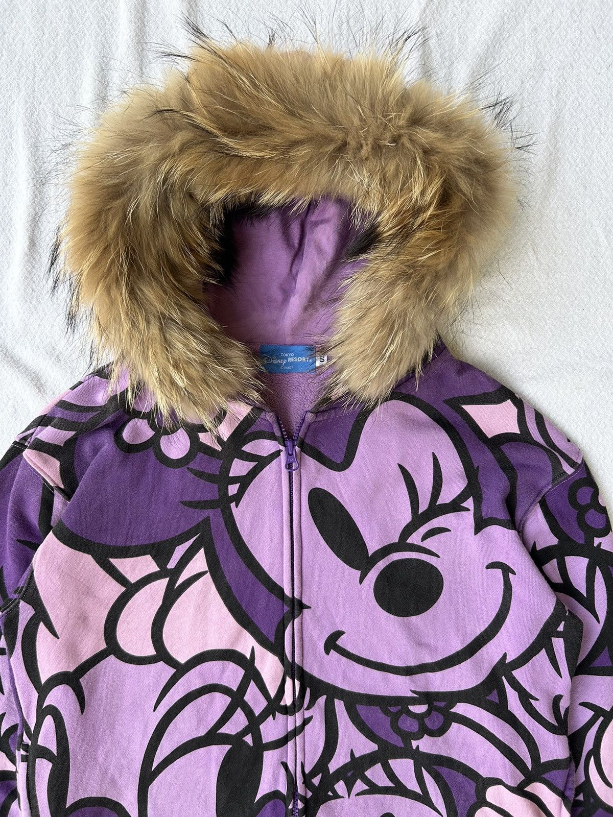 Japanese Brand 💸BINDINGOFFER💸Disney fur hoodie zip style Ifsixwasnine lgb Size US M / EU 48-50 / 2 - 8 Thumbnail