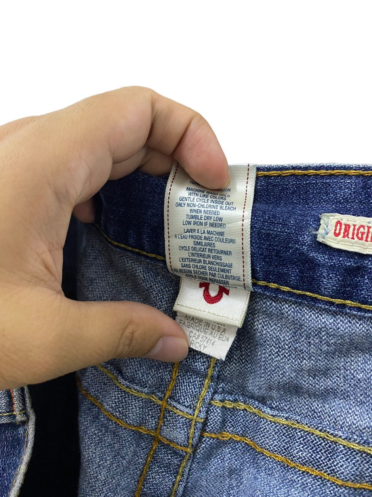 True Religion True Religion Jean Size US 34 / EU 50 - 11 Thumbnail