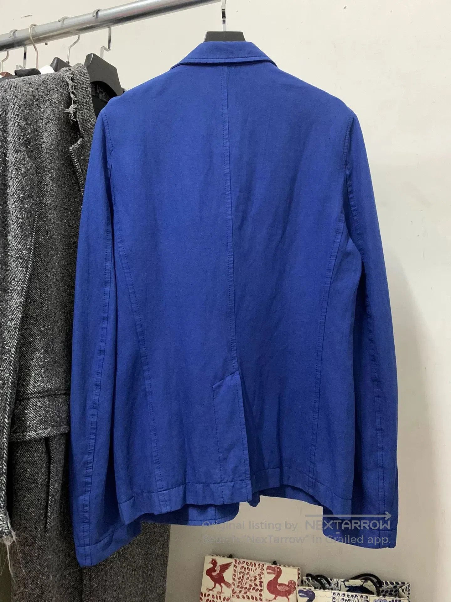 Haider Ackermann Haider Ackermann Blue Long Coat. Size US S / EU 44-46 / 1 - 2 Thumbnail