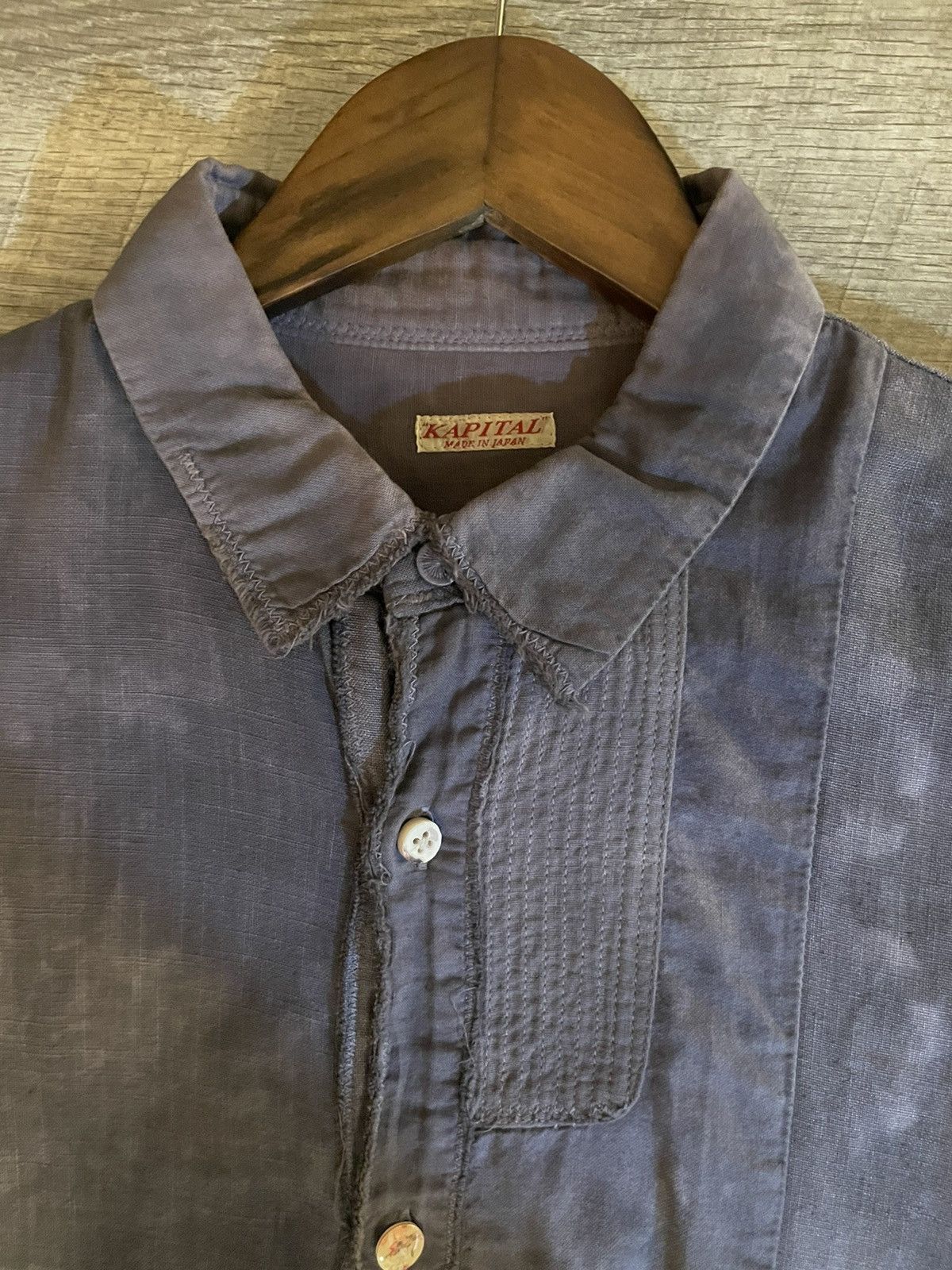 Kapital Kapital Indigo Dyed Shirt Size US M / EU 48-50 / 2 - 3 Thumbnail