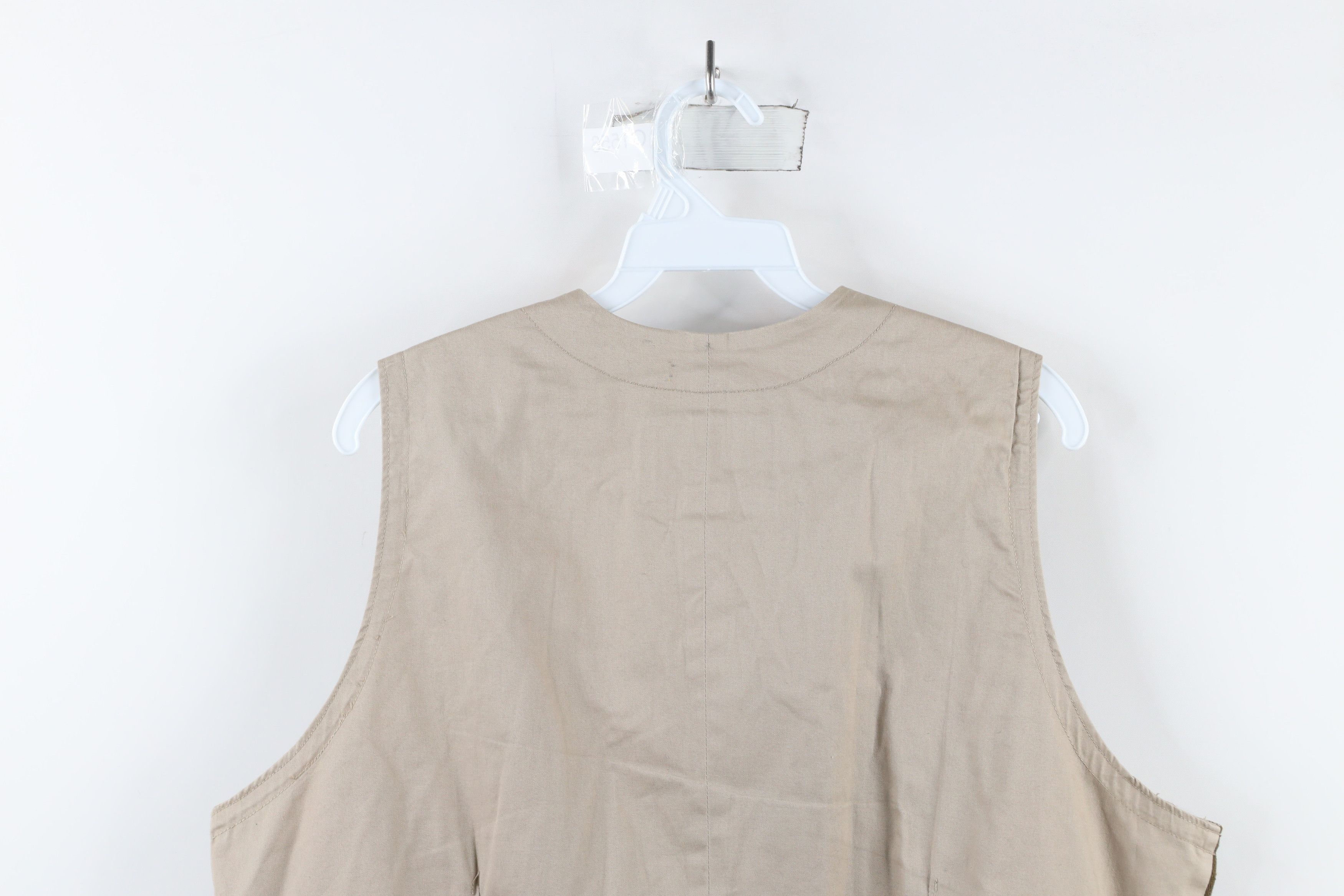 Vintage × Woolrich Woolen Mills Vintage Woolrich Herringbone Buckle Back Vest Jacket Green Size US L / EU 52-54 / 3 - 14 Thumbnail