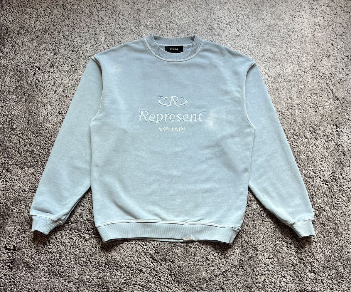 Represent Clo. Represent Worldwide Logo Sweatshirt Size S Size US S / EU 44-46 / 1 - 1 Thumbnail