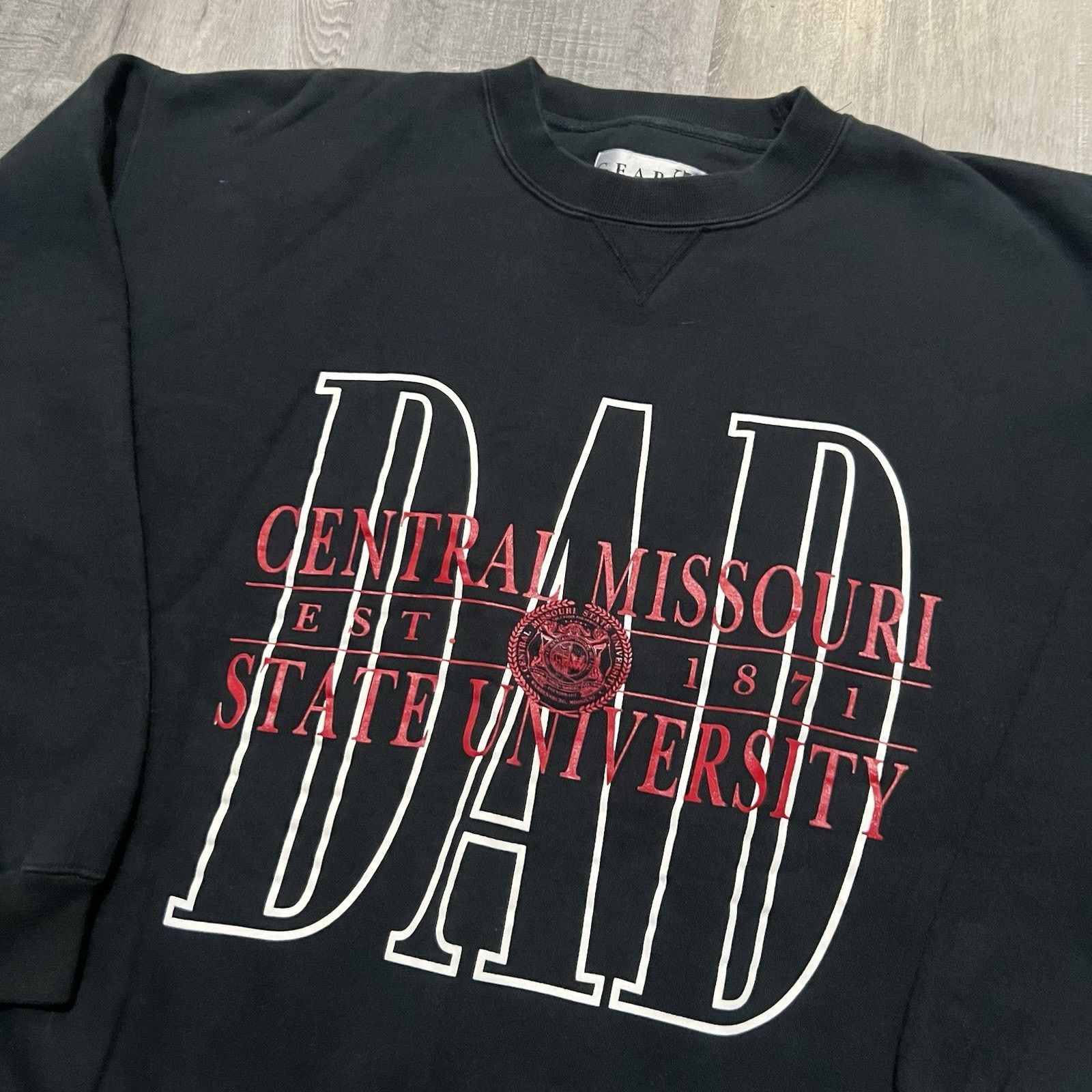 Gear for Sports VTG Central Missouri State University DAD 90s Sweatshirt Size US L / EU 52-54 / 3 - 2 Thumbnail