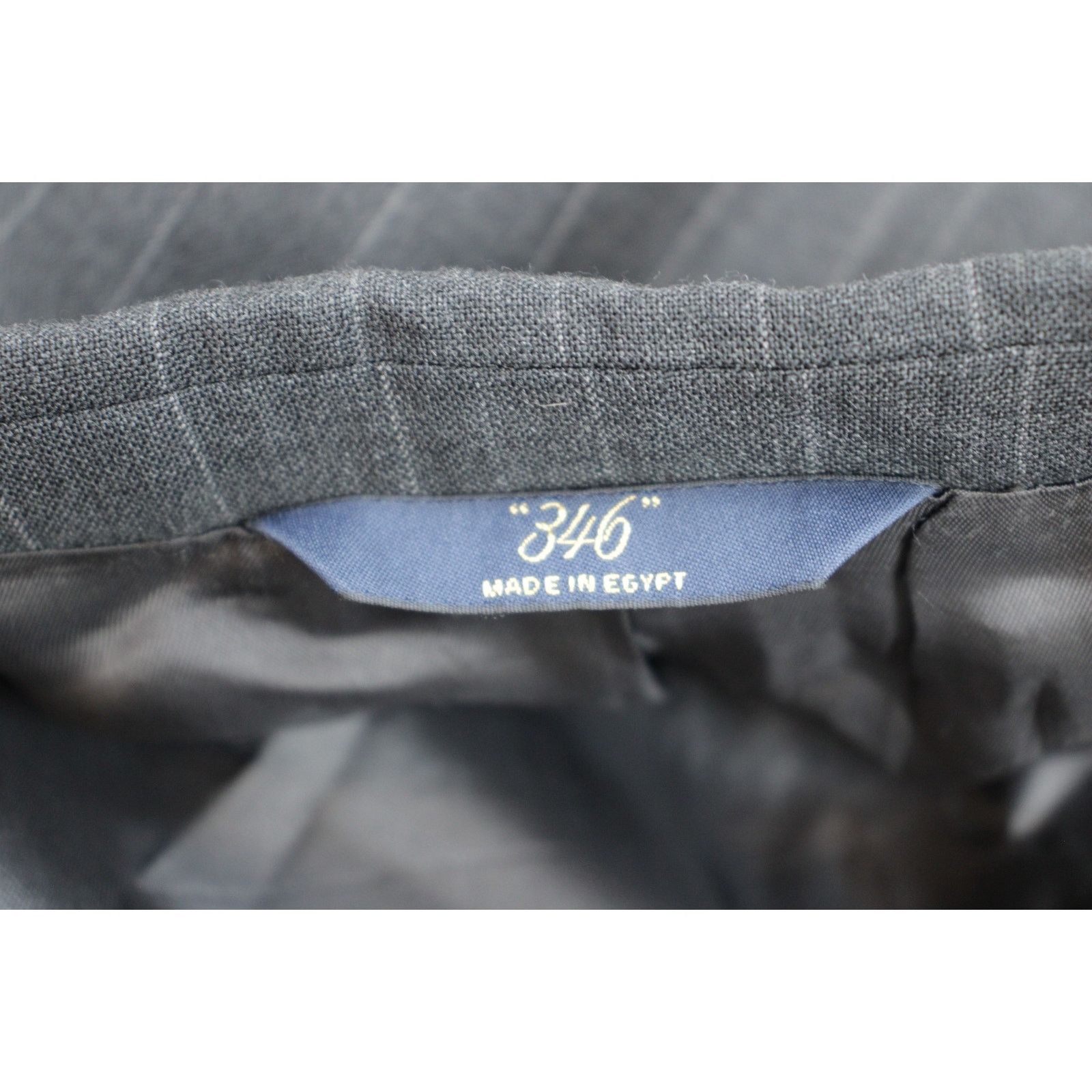 Brooks Brothers Brooks Brothers Suit Men 41R Gray 346 Pinstripe Wool Blend Size 40R - 8 Thumbnail