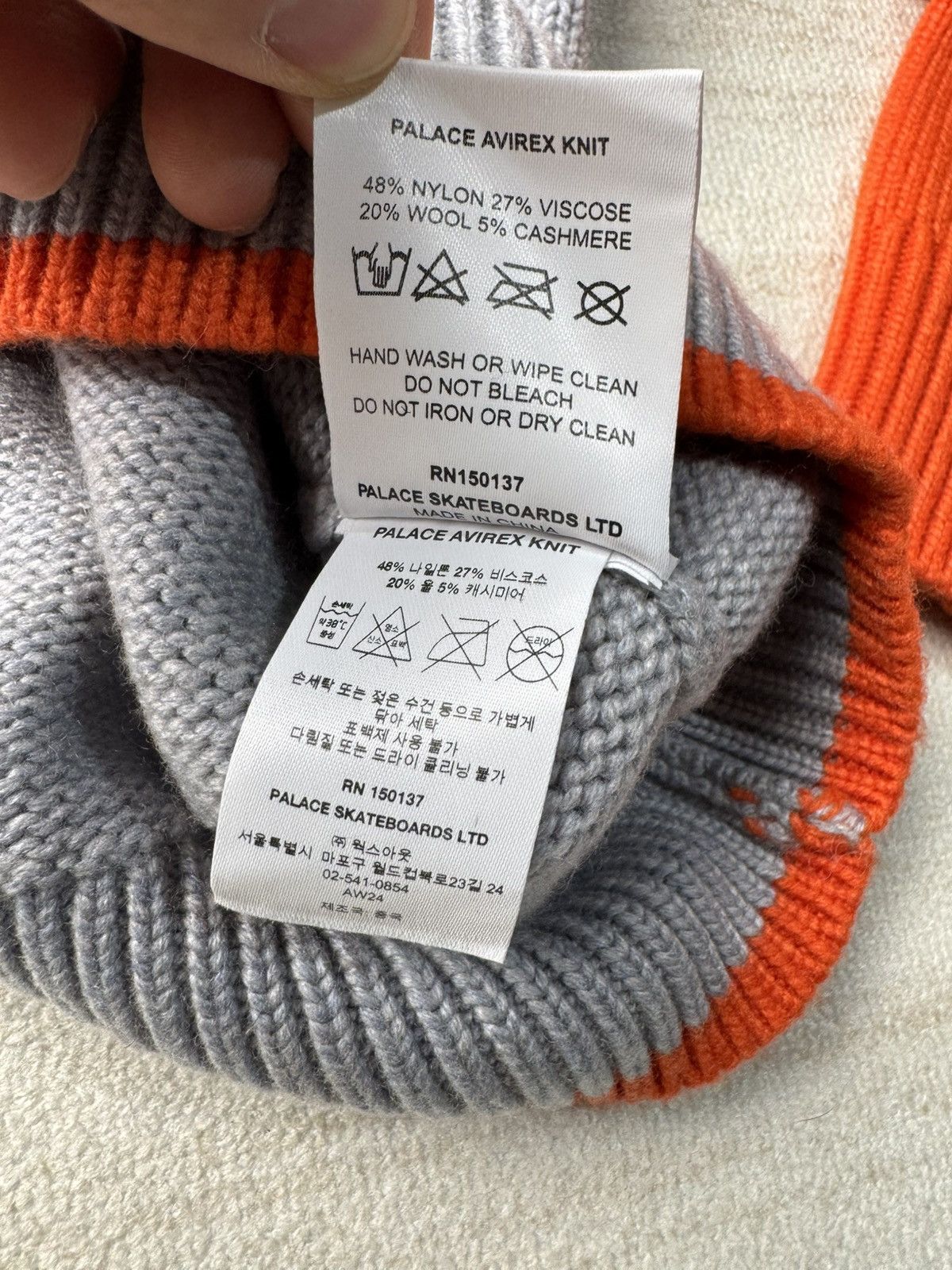 Avirex × Palace Avirex knit Size US L / EU 52-54 / 3 - 5 Thumbnail