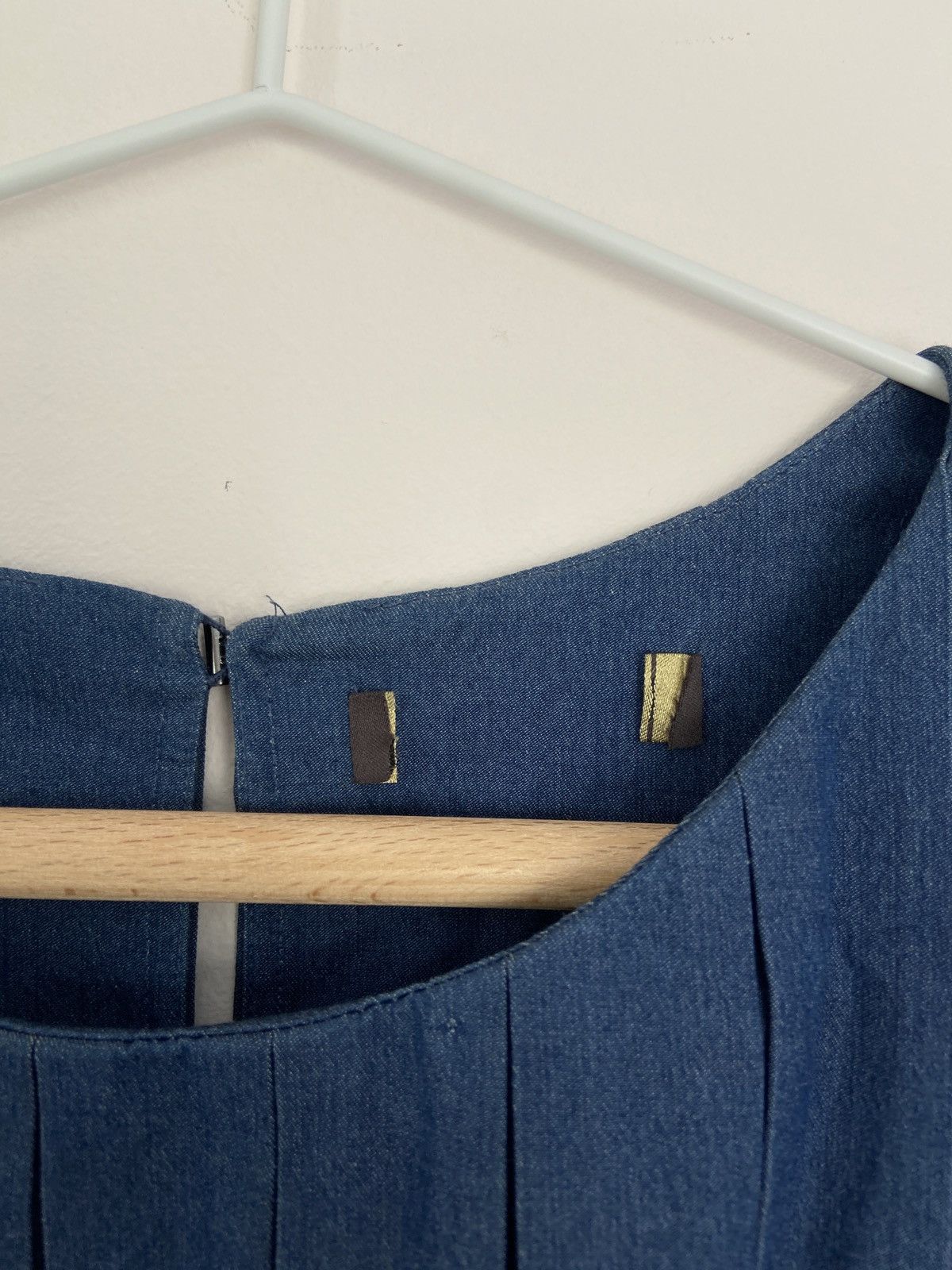 Loro Piana Loro Piana Blue Denim Dress Size M / US 6-8 / IT 42-44 - 3 Thumbnail