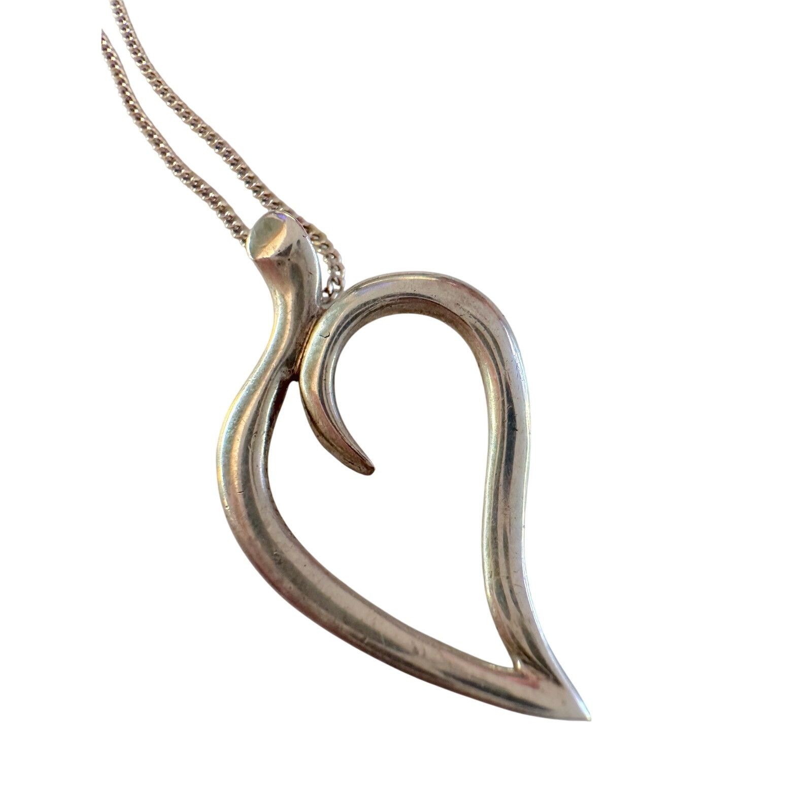 Tiffany & Co. Tiffany & Co Sterlilng Open Leaf Necklace Size ONE SIZE - 4 Thumbnail