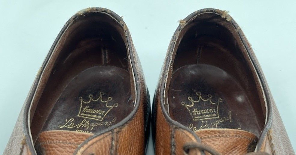 Other Hanover LB Sheppard Derby Pebbled Brown Leather Size 11 Size US 11 / EU 44 - 9 Thumbnail