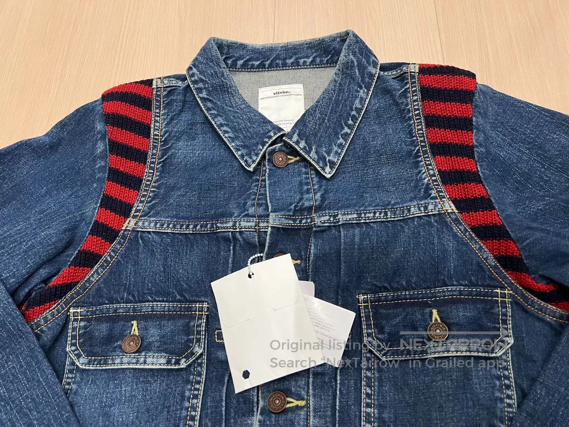 Visvim visvim 18ss 101 Jkt Jumbo Dmgd (Ribs). Size US M / EU 48-50 / 2 - 2 Thumbnail
