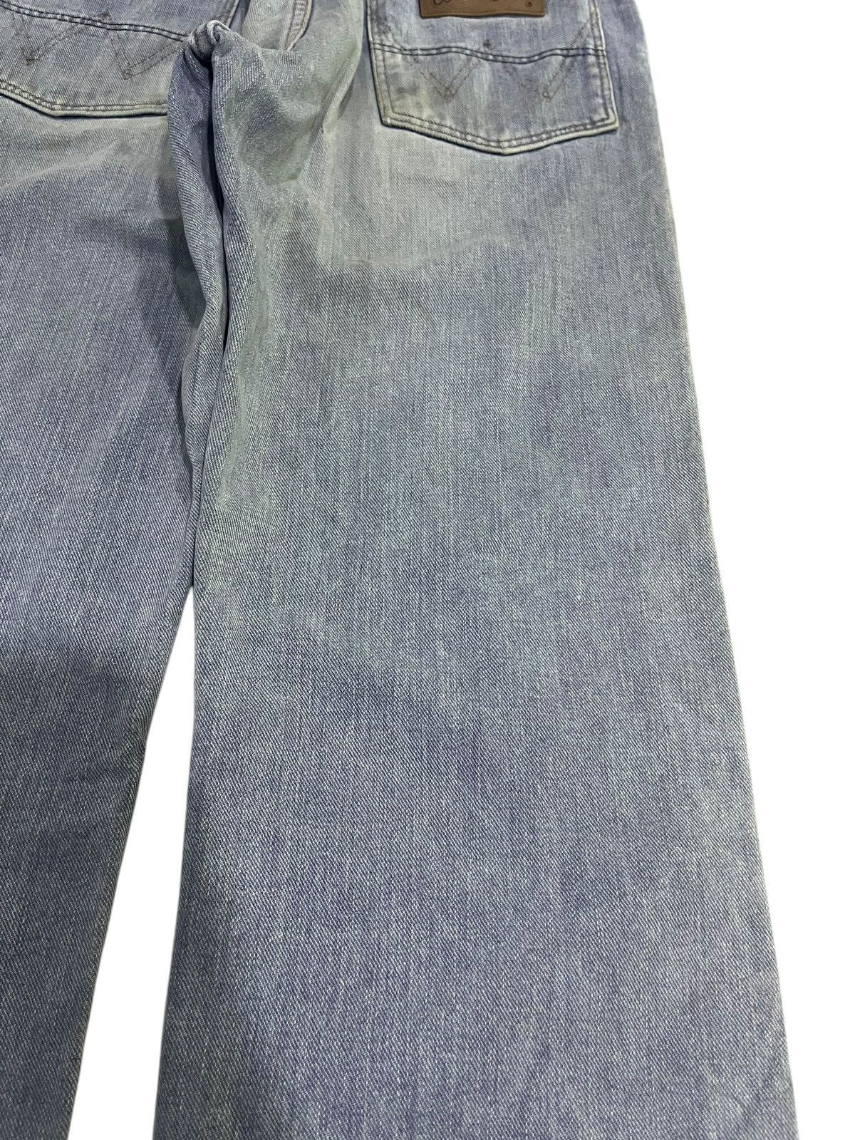 If Six Was Nine × Japanese Brand × Le Grande Bleu (L.G.B.) VINTAGE WRANGLER BLUE BELL WASHED BLUE DENIM Size US 30 / EU 46 - 12 Thumbnail