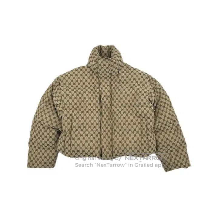 Balenciaga Balenciaga x Gucci Brown Patterned Puffer Jacket. Size US S / EU 44-46 / 1 - 2 Thumbnail