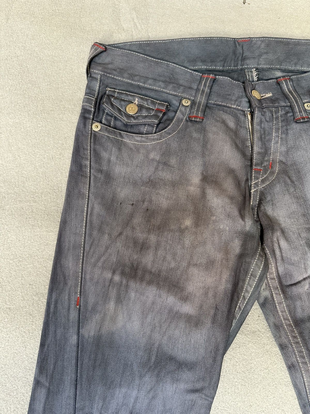 FLARE Tornado Mart Hand Dyed Denim