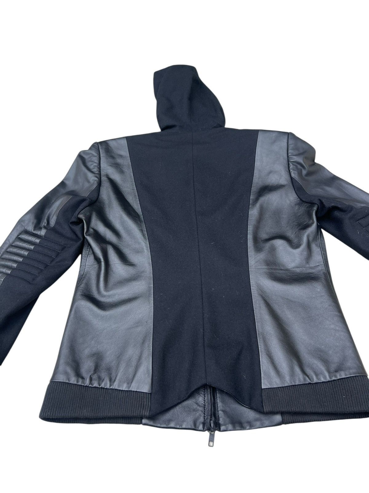 INJURY Injury Australia Hoodie Hybrid Leather Jacket Size US S / EU 44-46 / 1 - 20 Thumbnail