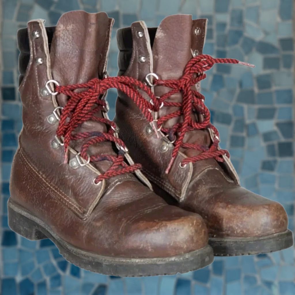 Vintage VINTAGE Red Wing Shoes Irish Setter 859 Upland Boot Men's US 8 D Brown Insulated Work Leather USA Hunting Sports Classic 80s Mens Size US 8 / EU 41 - 1 Thumbnail