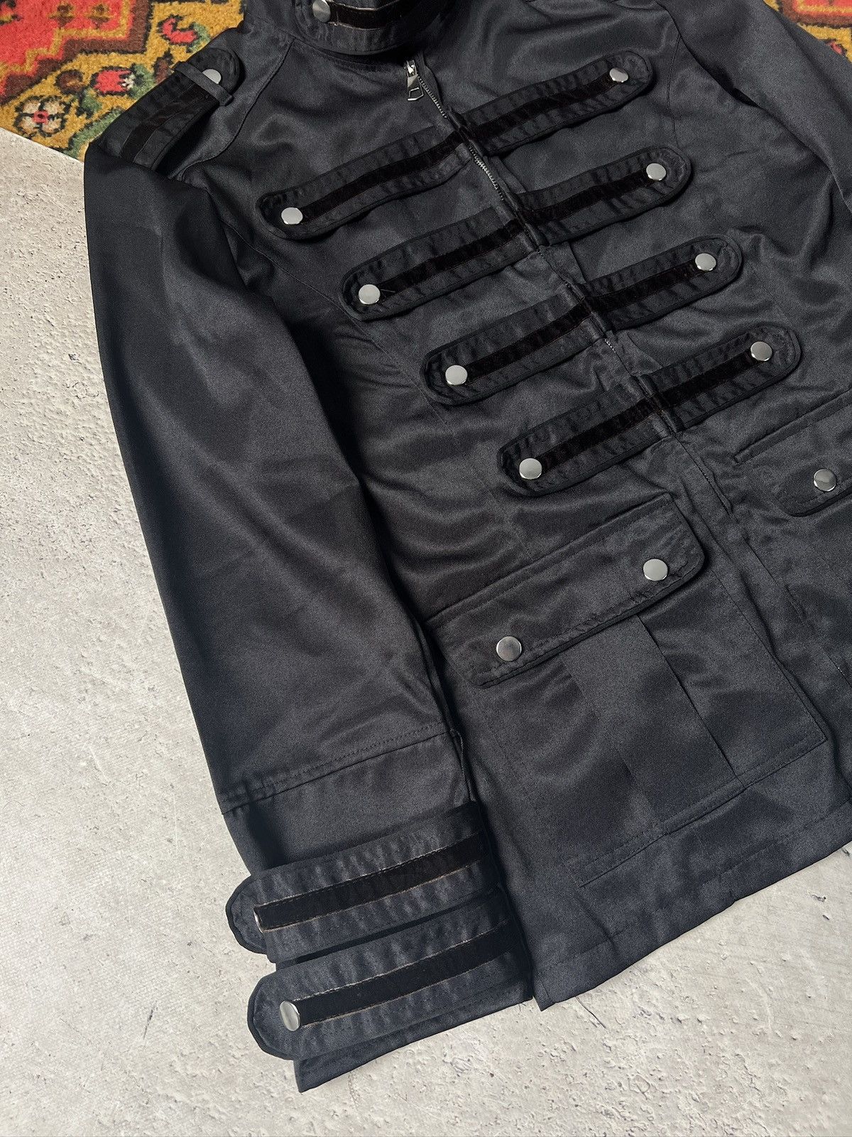 Hysteric Glamour Hysteric glamour style black opium y2k napoleon jacket Size US L / EU 52-54 / 3 - 3 Thumbnail