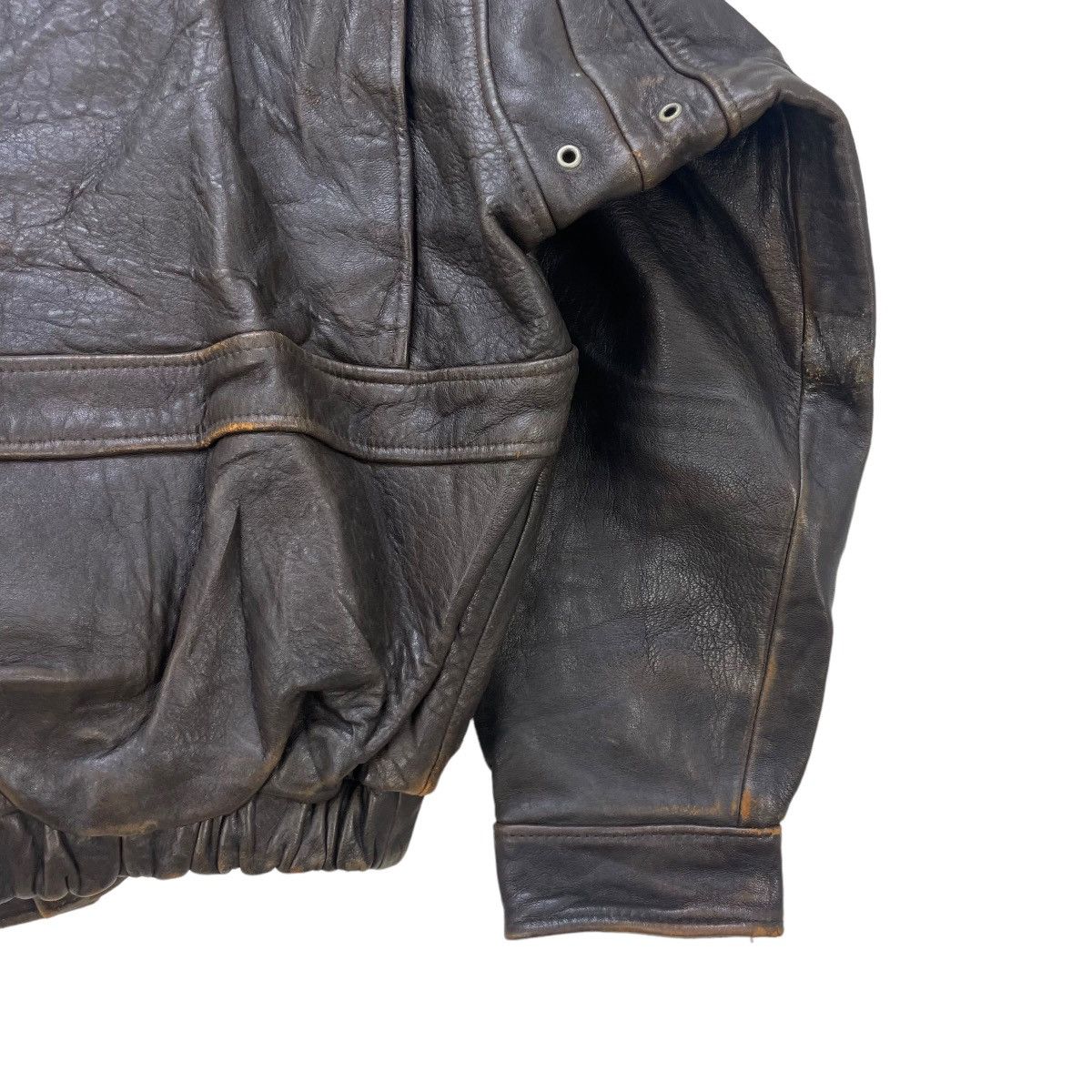 Aviator Nation 💥Vintage 80 Dog Fight A2 Leather Jacket Size US M / EU 48-50 / 2 - 12 Thumbnail