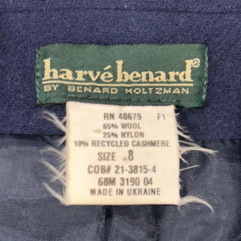 Harve Benard Vintage Harvé Bernard Wool & Cashmere Coat Size 8 Size M / US 6-8 / IT 42-44 - 7 Thumbnail