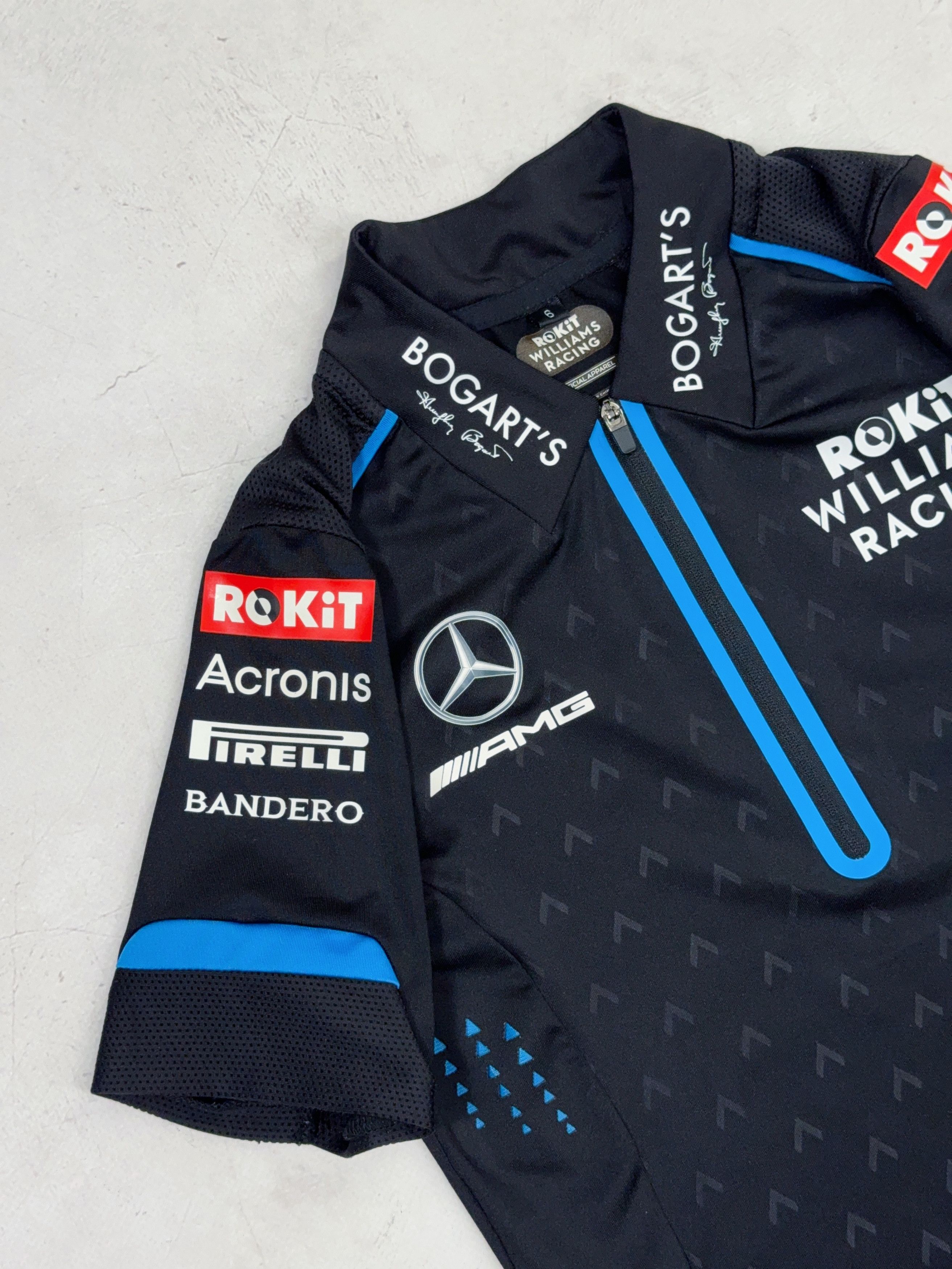 Formula 1 × Rokit AMG Mercedes-Benz Bogarts F1 Rokit Williams T-Shirt Size M / US 6-8 / IT 42-44 - 5 Thumbnail