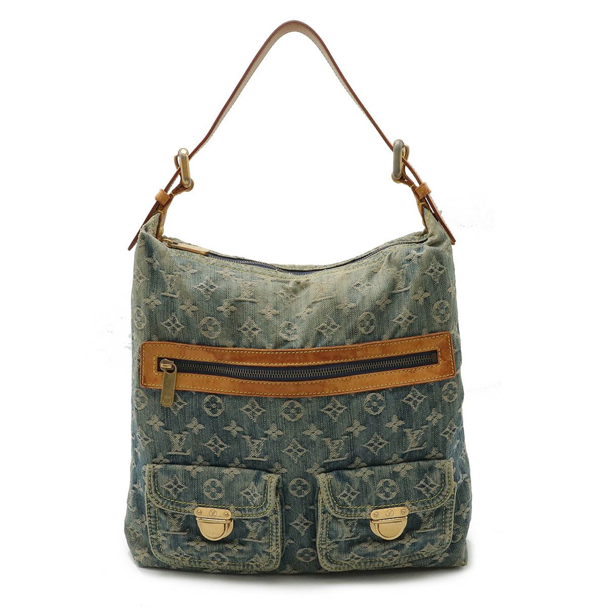 Louis Vuitton Louis Vuitton Louis Vuitton Monogram Denim Bag GM M95048 Canvas Shoulder Bag M95048 in Good Condition Size ONE SIZE - 1 Thumbnail