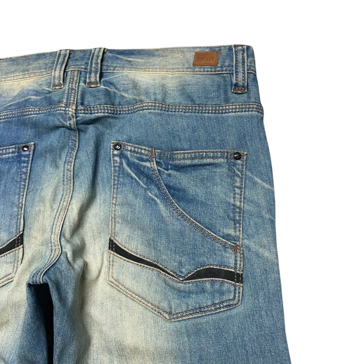 Nicole Club NCFM Denim Low Flare Jeans Size US 32 / EU 48 - 12 Thumbnail