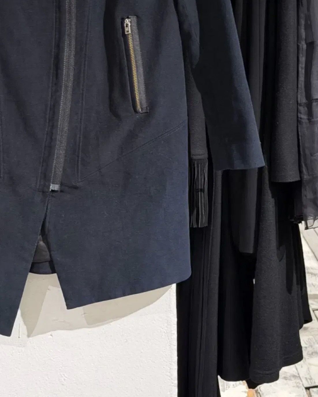 Helmut Lang Helmut Lang Dark Navy Suede Coat Jacket Size US M / EU 48-50 / 2 - 7 Thumbnail
