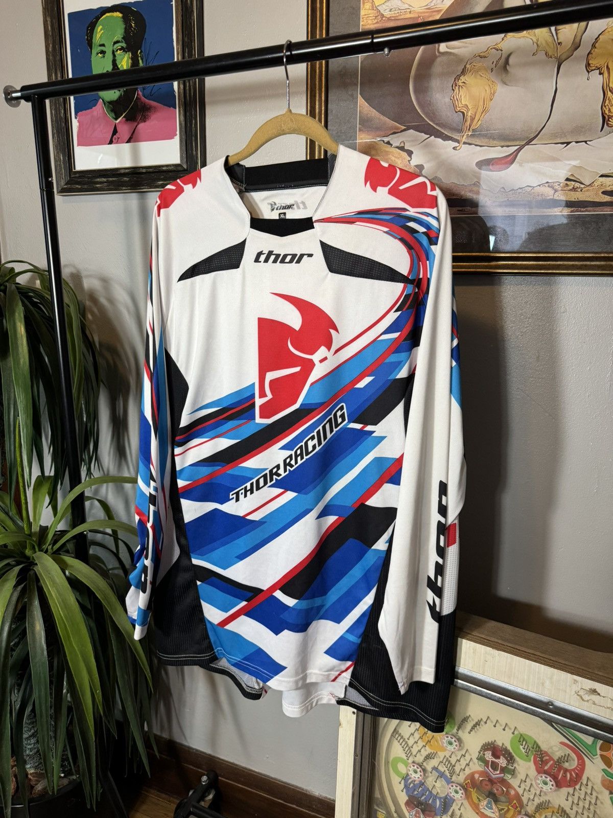 Vintage Vintage Dirtbike Jersey Size US XL / EU 56 / 4 - 2 Thumbnail