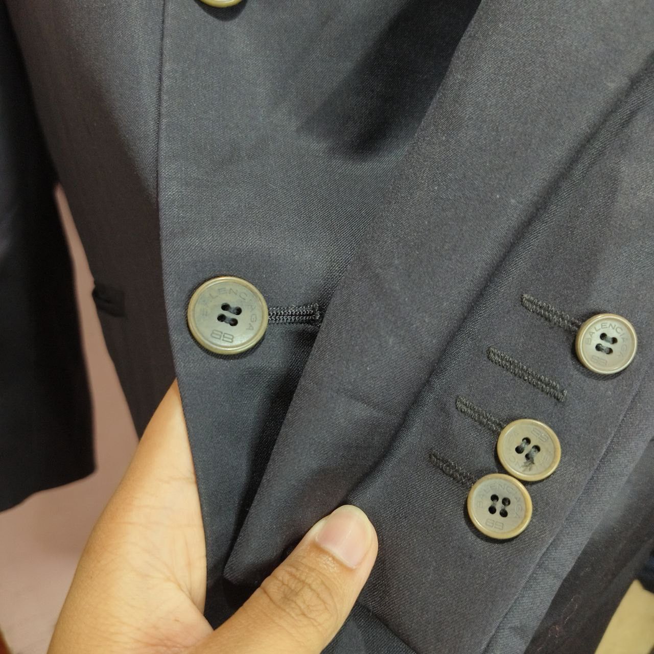 Balenciaga BALENCIAGA - Coat Blazer Size 54R - 9 Thumbnail