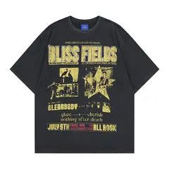 Japanese Brand VIBE Black street retro snake cross print cotton t-shirt Size US M / EU 48-50 / 2 - 7 Thumbnail