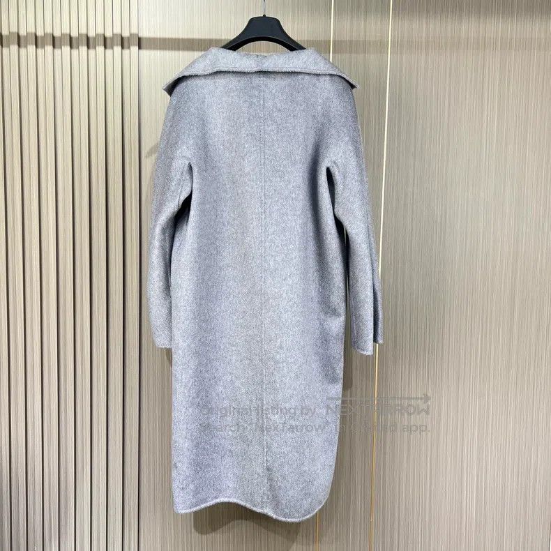 Max Mara Max Mara Grey Cashmere Overcoat Size M / US 6-8 / IT 42-44 - 2 Thumbnail