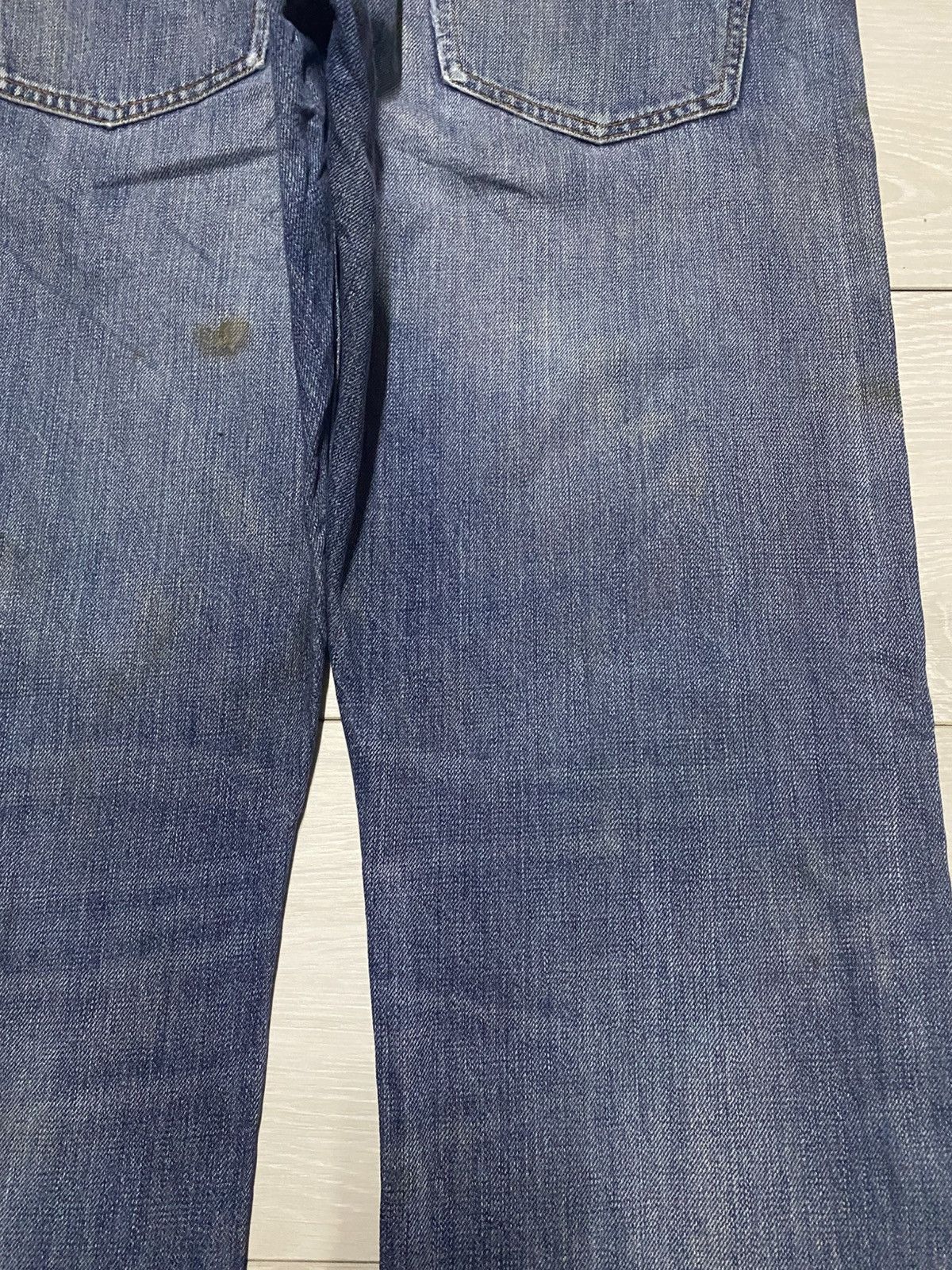 Japanese Brand Vintage Uniqlo Grunge Selvedge Distressed Jeans Size US 36 / EU 52 - 10 Thumbnail