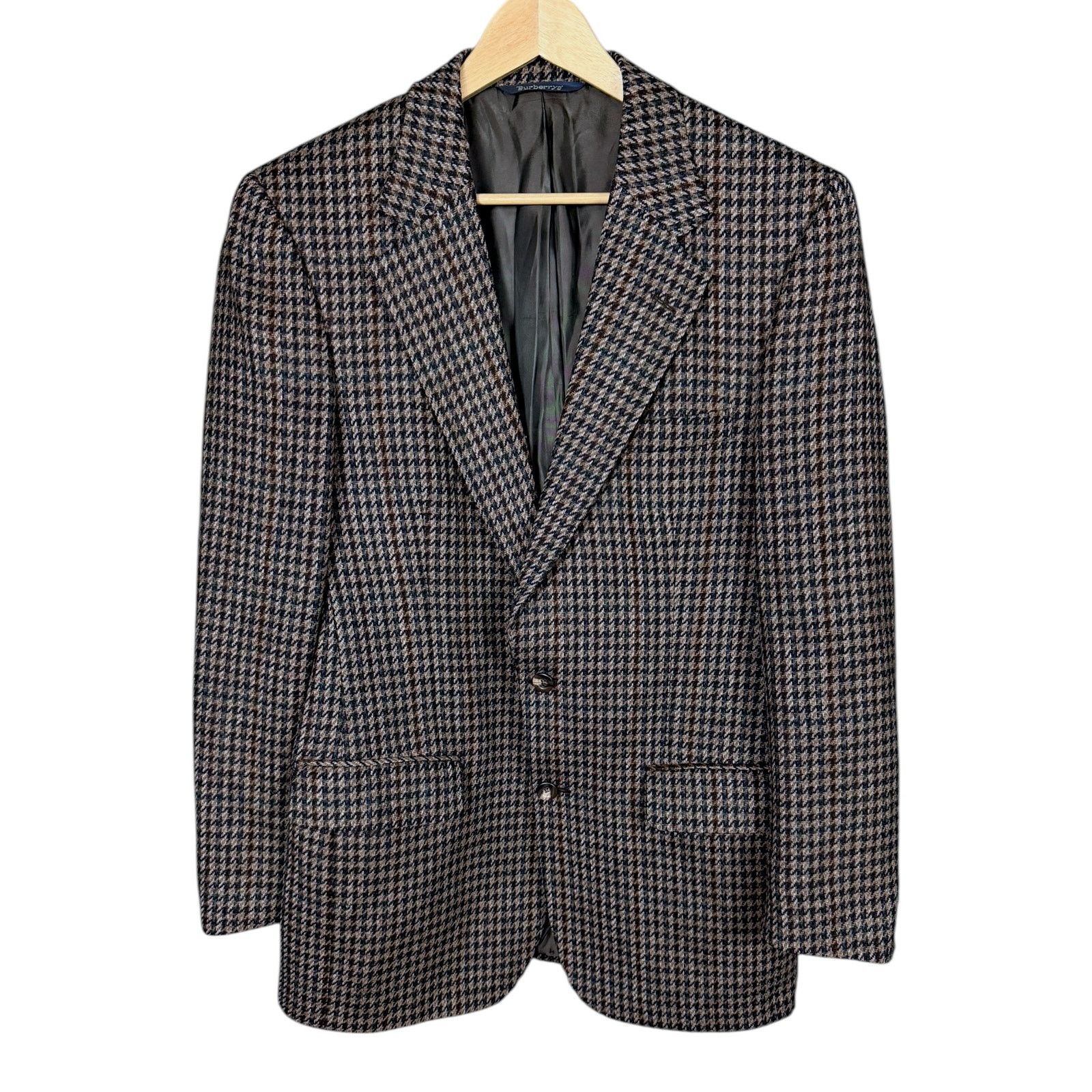Burberry Vintage Men's Burberrys London 100% Tweed Wool Blazer 42R Size 42R - 1 Thumbnail