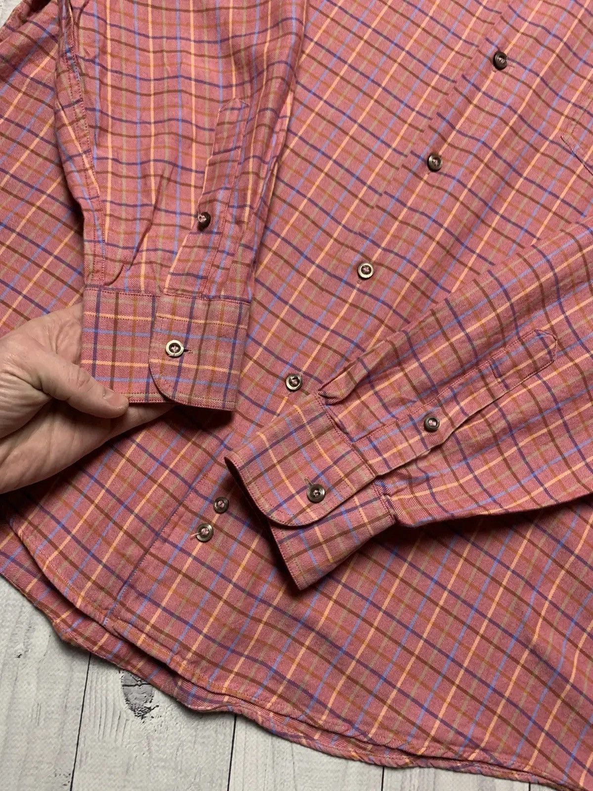 Burberry Vintage Burberry plaid shirt long sleeve rare size L logo Size US L / EU 52-54 / 3 - 5 Thumbnail