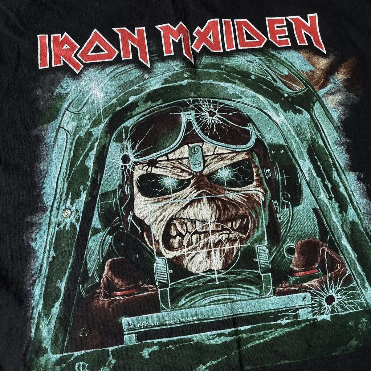 Vintage Vintage 90s Iron Maiden Band Tee Graphic Punk Grunge Slim M Size US M / EU 48-50 / 2 - 7 Thumbnail