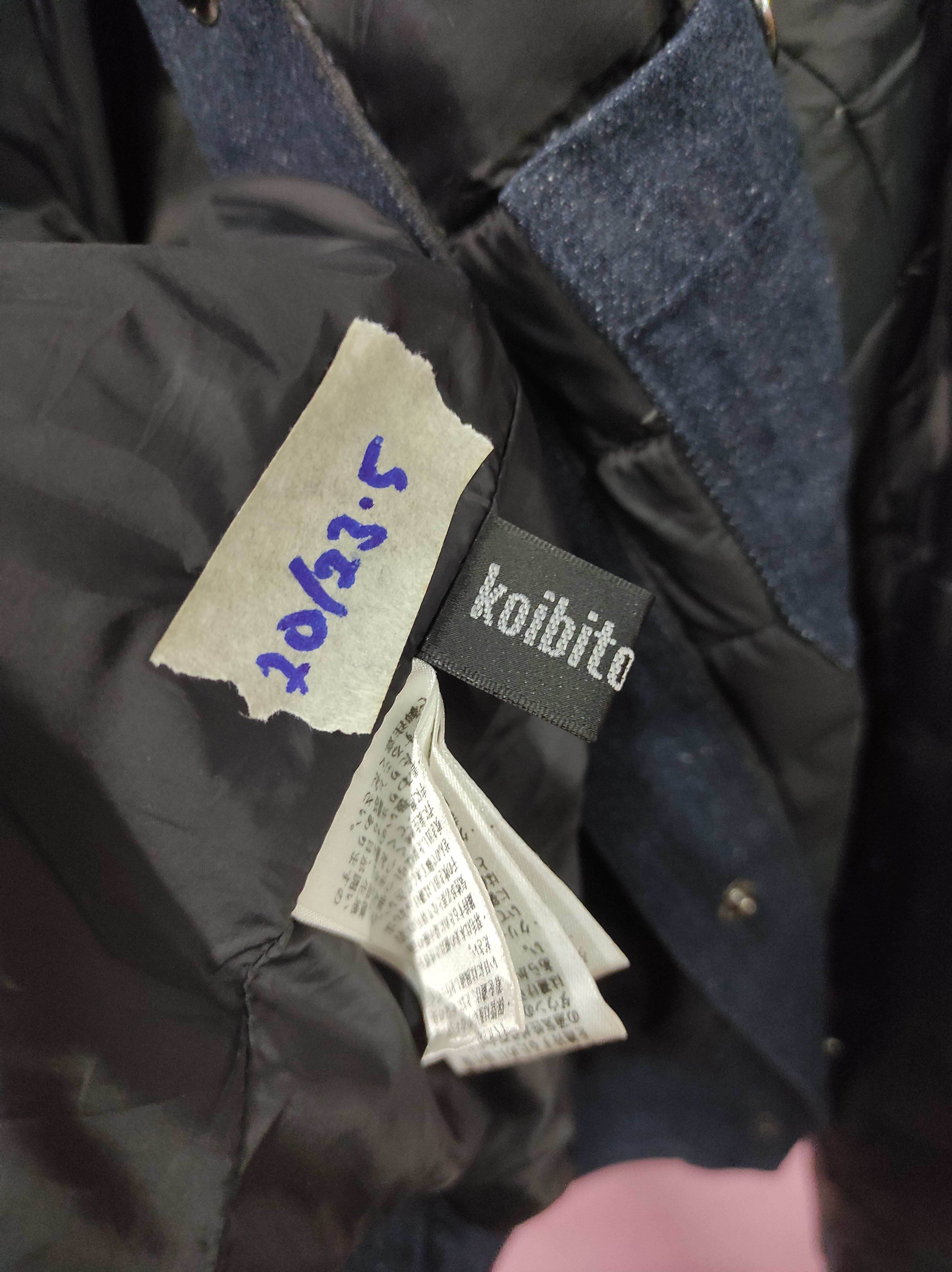 Japanese Brand KOIBITO MISAKI JAPAN DENIM PUFFER JACKET Size L / US 10 / IT 46 - 5 Thumbnail