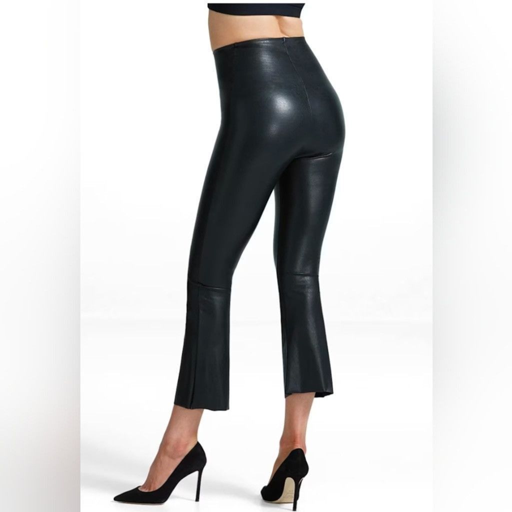 Commando Commando Faux Leather Crop Flare Size Medium Size 22" - 3 Thumbnail
