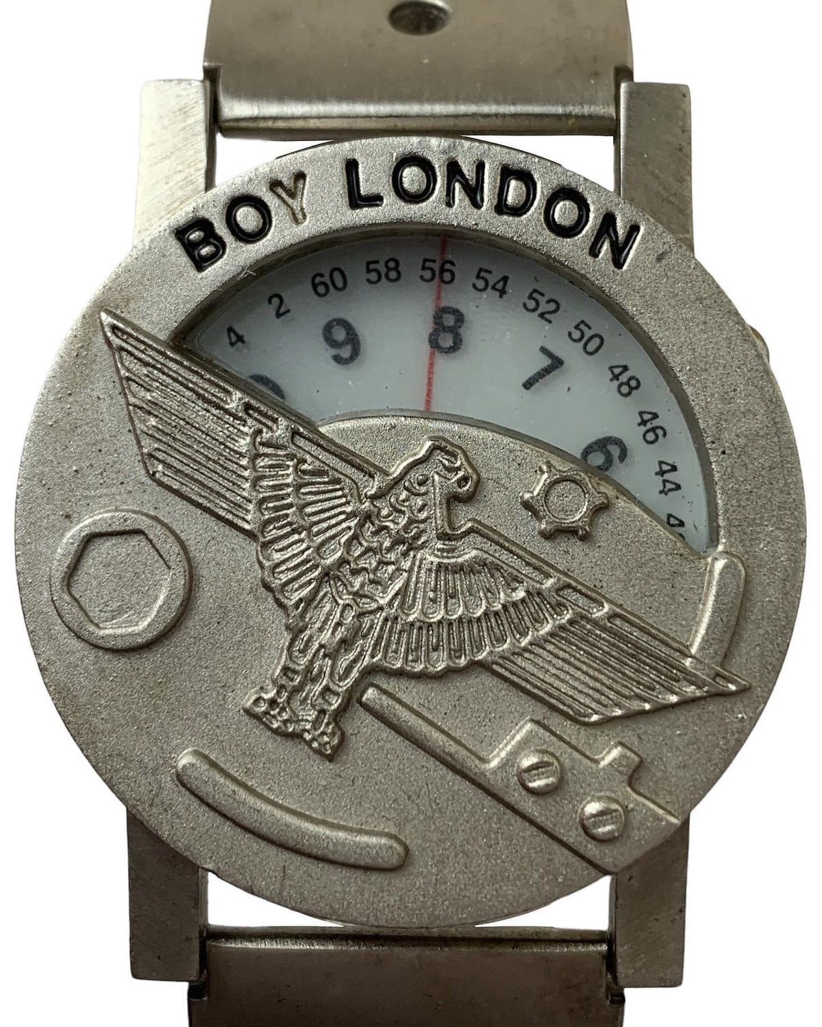 image of 1990S Boy London Jump Hour Watch in Metal, Men's