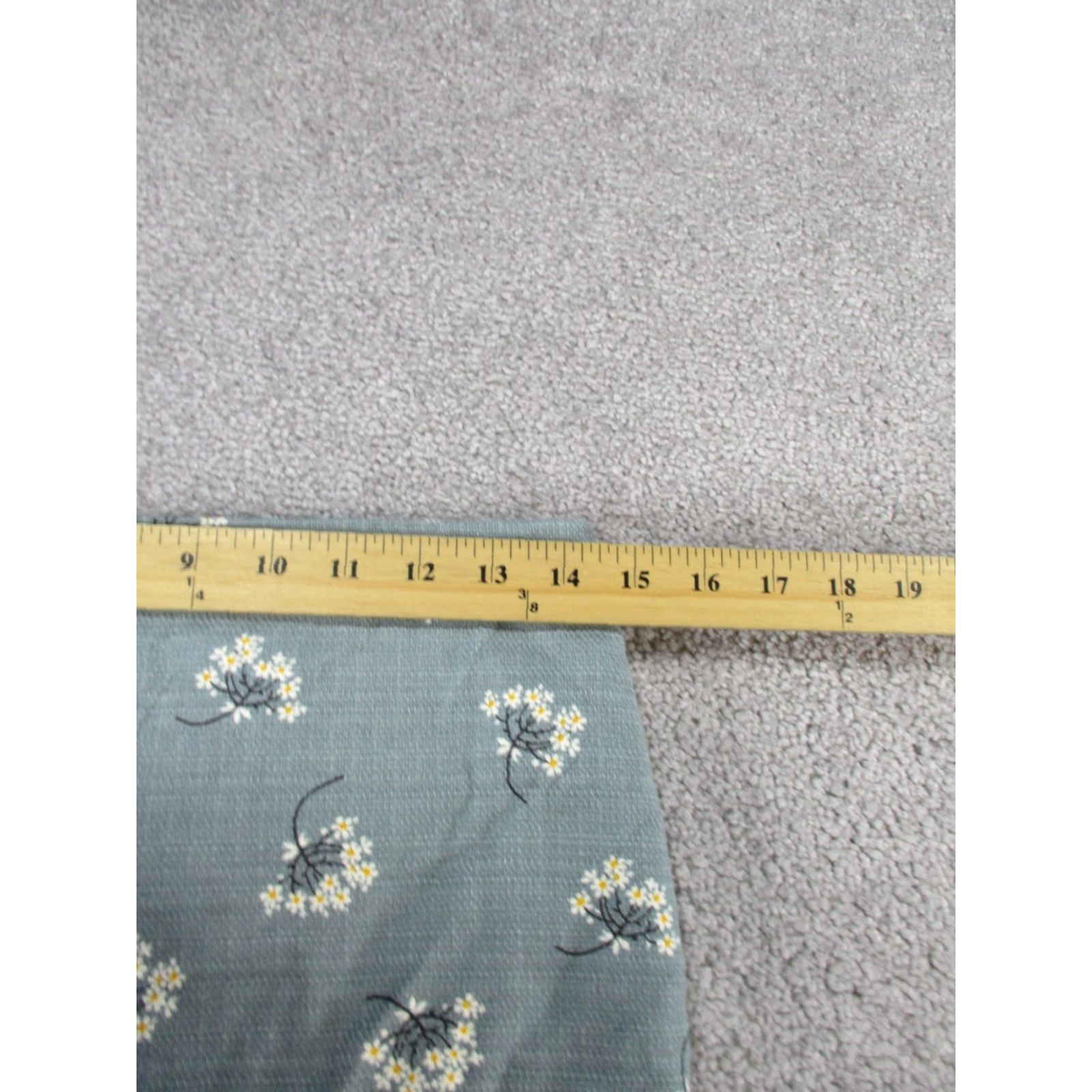 Loft VINTAGE Loft Skirt Womens 6 Petite Pale Blue Green Floral Pencil NEW Size 28" / US 6 / IT 42 - 4 Thumbnail