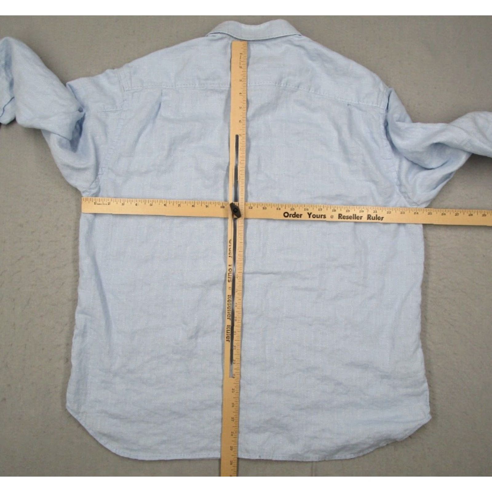 Tommy Bahama VINTAGE Tommy Bahama Men Shirt XL Blue Linen Long Sleeve Button-Up Casual Beach Bohemian Tropical Size US XL / EU 56 / 4 - 7 Thumbnail