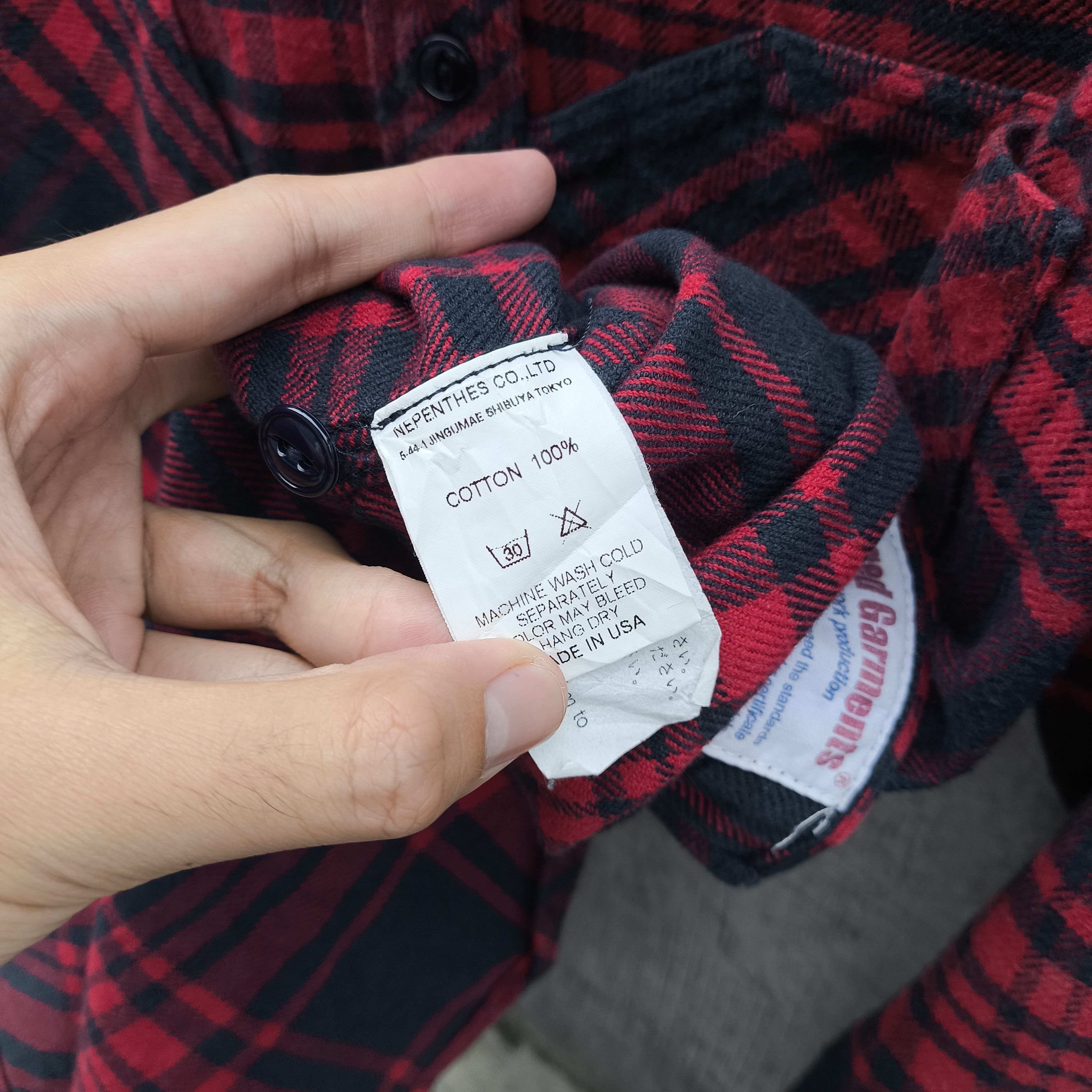 Engineered Garments Engineered garments x needles x nepenthes flanel shirt Size US S / EU 44-46 / 1 - 7 Thumbnail