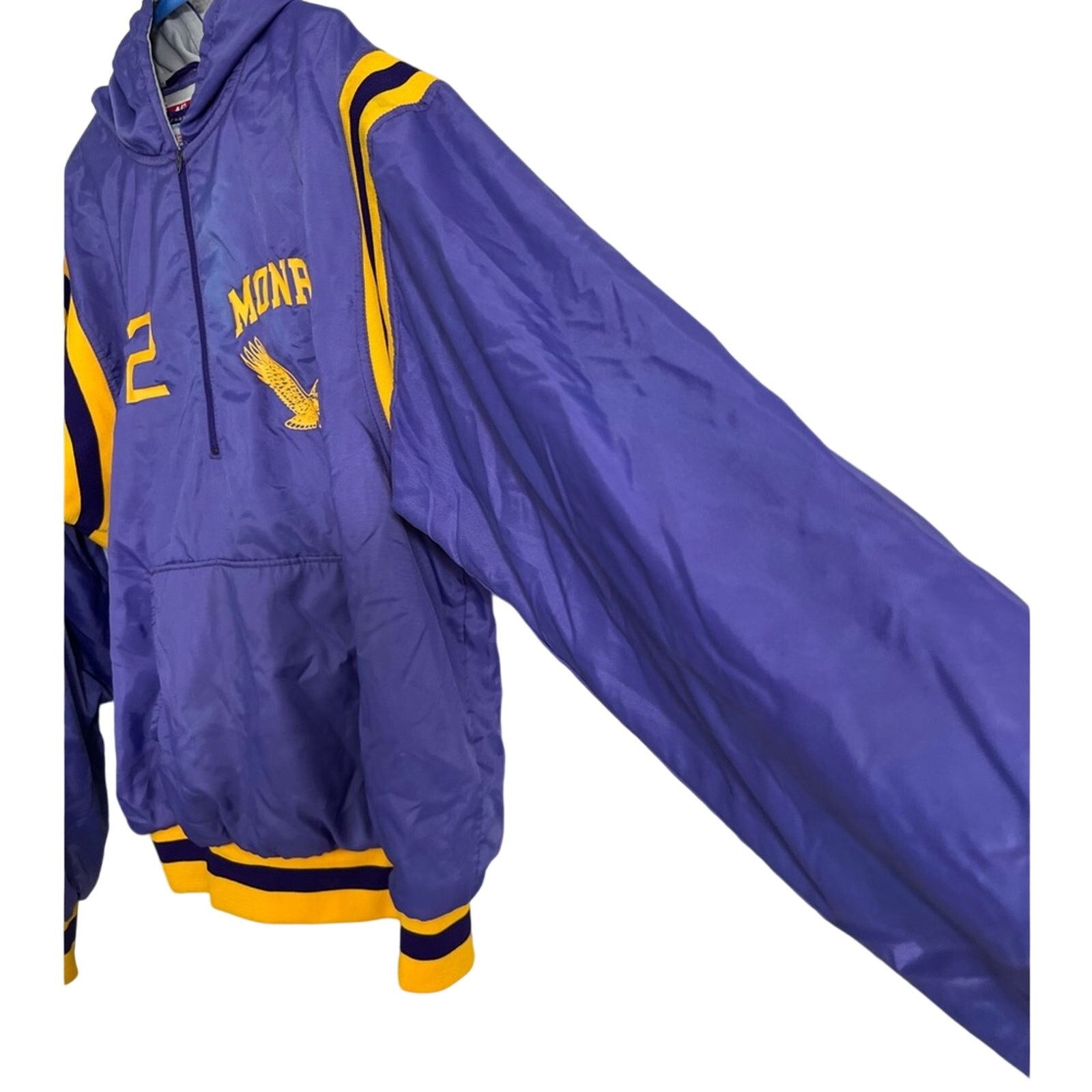 Vintage Vintage Betlin Monroe Eagles Zip Jacket 80s LAKERS PRO LINE Size US XL / EU 56 / 4 - 3 Thumbnail