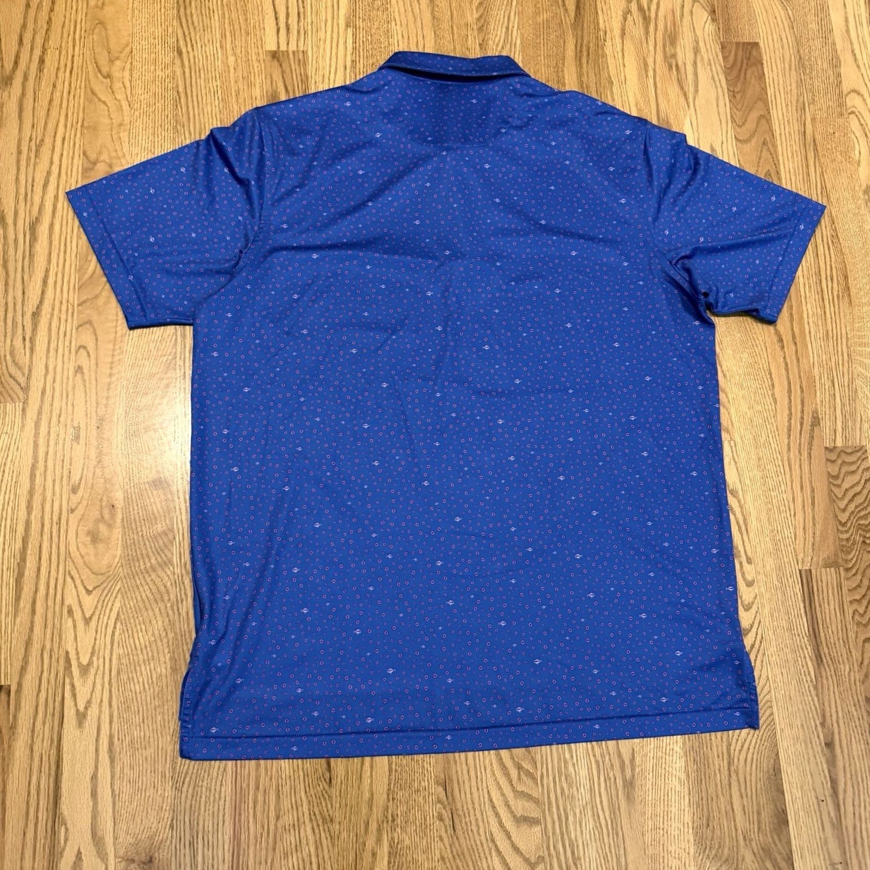 Peter Millar Peter Millar Polo Shirt Men’s Size XL Short Sleeve Fish Water Print Bubbles Size US XL / EU 56 / 4 - 2 Thumbnail
